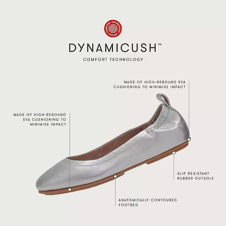 รองเท้าโลฟเฟอร์ ผู้หญิง รุ่น DELICATO STUD-AND-EYELET SOFT LEATHER LOAFERS