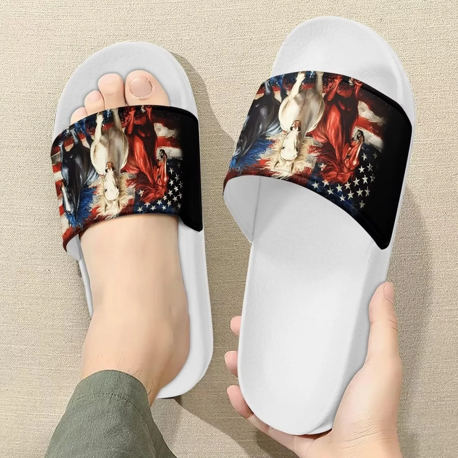 2025 New Cloud Slippers for Men Comfortable Summer Beach Sandals Fashion Lightweight Slip On Bath Slipper for Garden US 5-14 White Sole