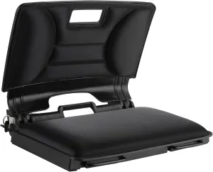 2025New Stadium Seats with Back Support, Folding Flip Seat, Portable Outdoor Chair for Poolside, Tailgating, Camping, Picnic, Stadium, Made of Durable Plastic