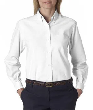 58800 Van Heusen Ladies' Classic Long-Sleeve Oxford White