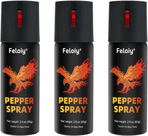 60ml Pepper Spray with protruding Nozzle Design - Faster and More Accurate Aiming - Pepper Spray Keeps You Safe