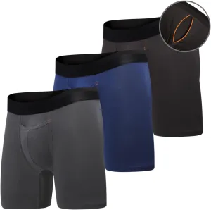 Advanced Ball Pouch Underwear for Men, Patented Boxer Briefs Pouch, Breathable, No Ride Up, Amazon Exclusive