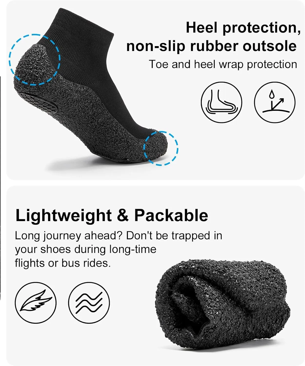 ALEADER Men's Cross-Trainer Minimalist Barefoot Shoes Women Weightlifting Squat Shoes Gym Training Shoes Wide Toe Box