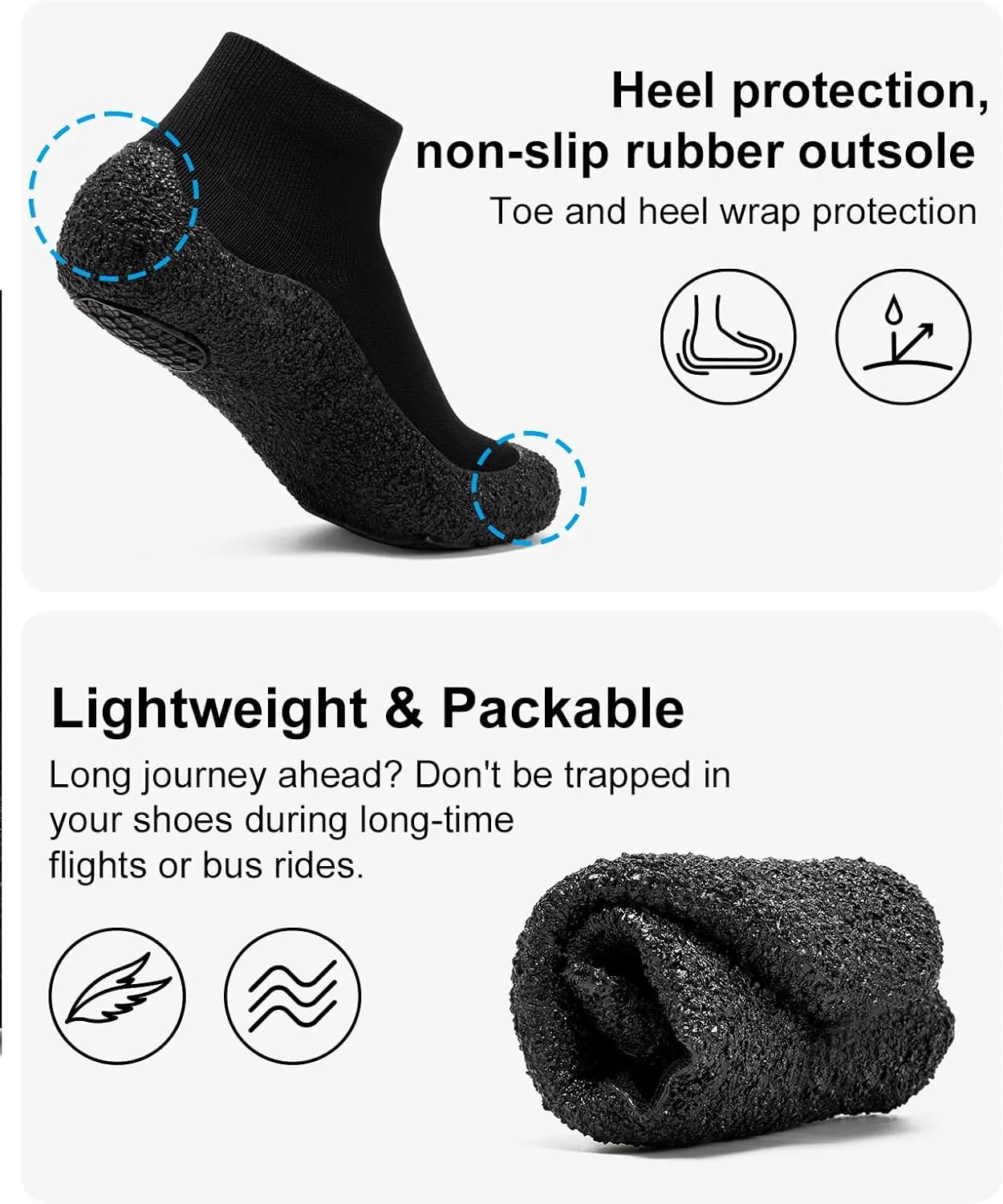 ALEADER Men's Cross-Trainer Minimalist Barefoot Shoes Women Weightlifting Squat Shoes Gym Training Shoes Wide Toe Box