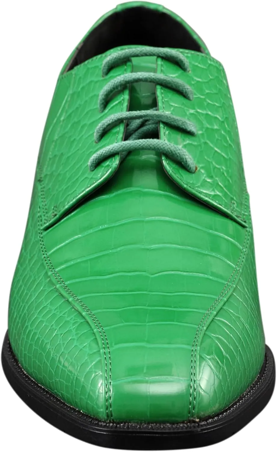 Amali Harvey Fashion Mens Dress Exotic Shoes Croco Lace up Oxford Formal Shoe for Men