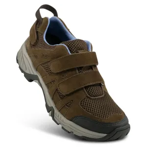 Apexfoot Women's Balance Shoe Hiker- Brown -  Medium (B)