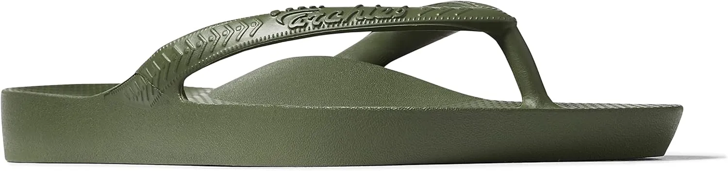 Archies Arch Support Flip Flops for Men & Women – Orthotic Sandals for Plantar Fasciitis Relief – Lightweight, Cushioning, Shock-Absorbing Thong Sandals for Walking, Foot Pain & All-Day Comfort