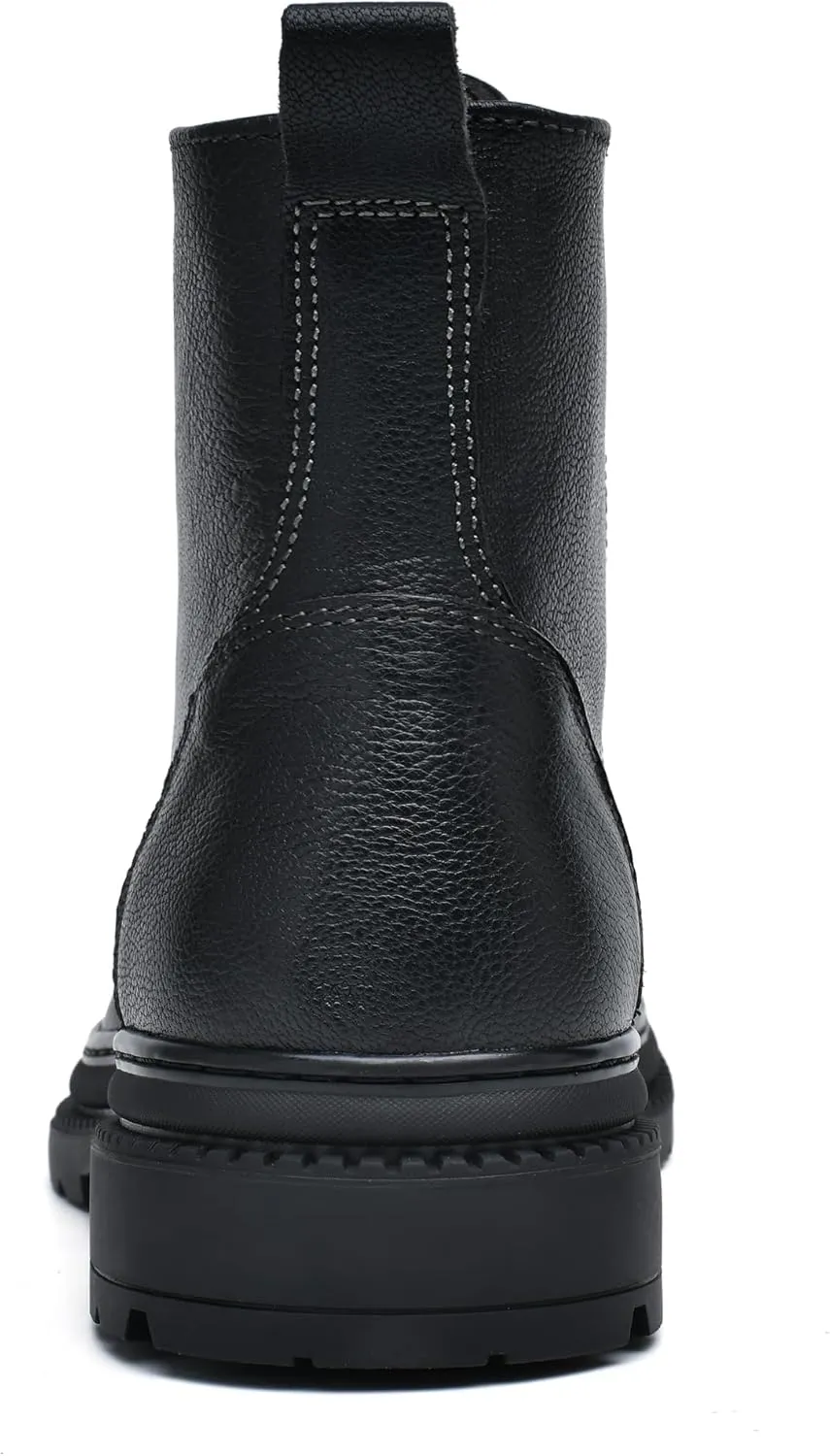 Arkbird Mens Oxford Dress Boots Fashion Casual Genuine Leather Brogue Chukka Ankle Boot for Men