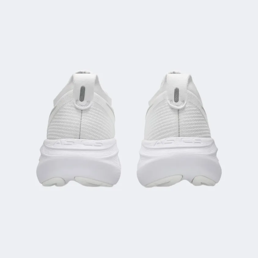 Asics Gel Nimbus 27 Women Running Shoes White/Glacier Grey