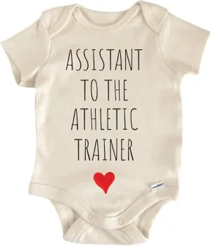 Assistant To The Athletic Trainer - Baby Boy Girl Clothes Bodysuit Funny Cute