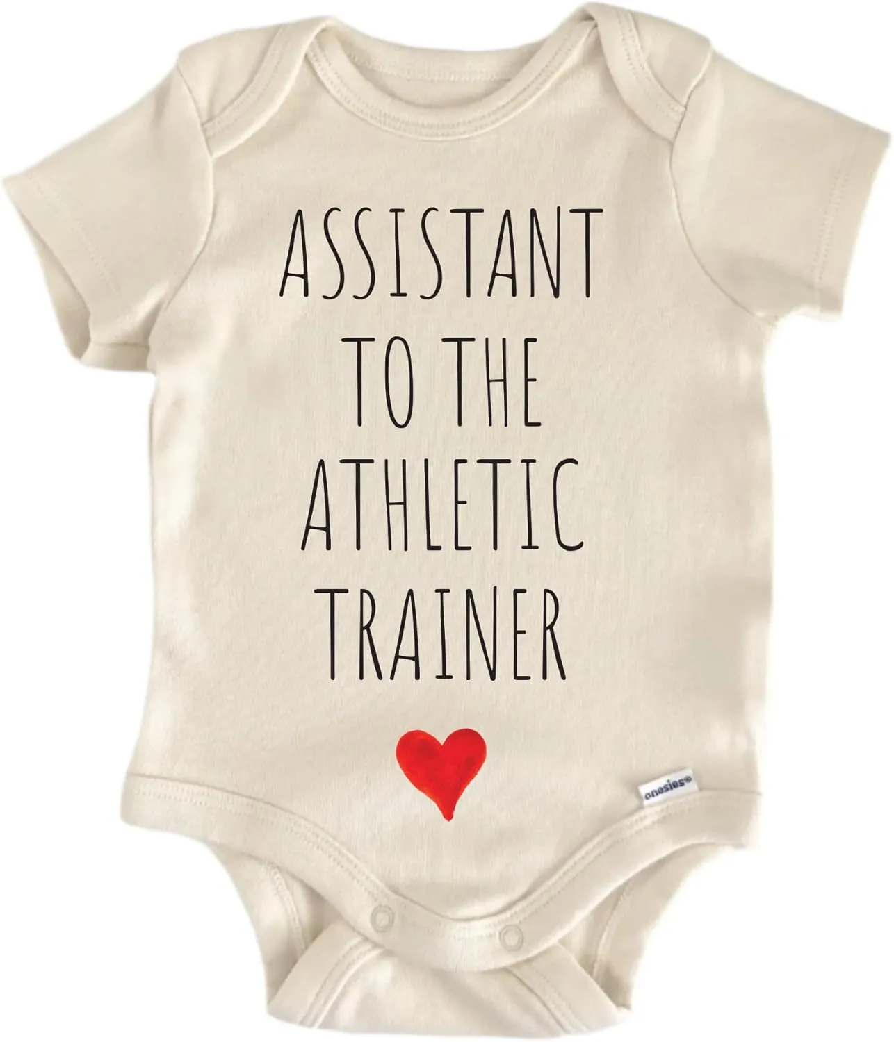 Assistant To The Athletic Trainer - Baby Boy Girl Clothes Bodysuit Funny Cute