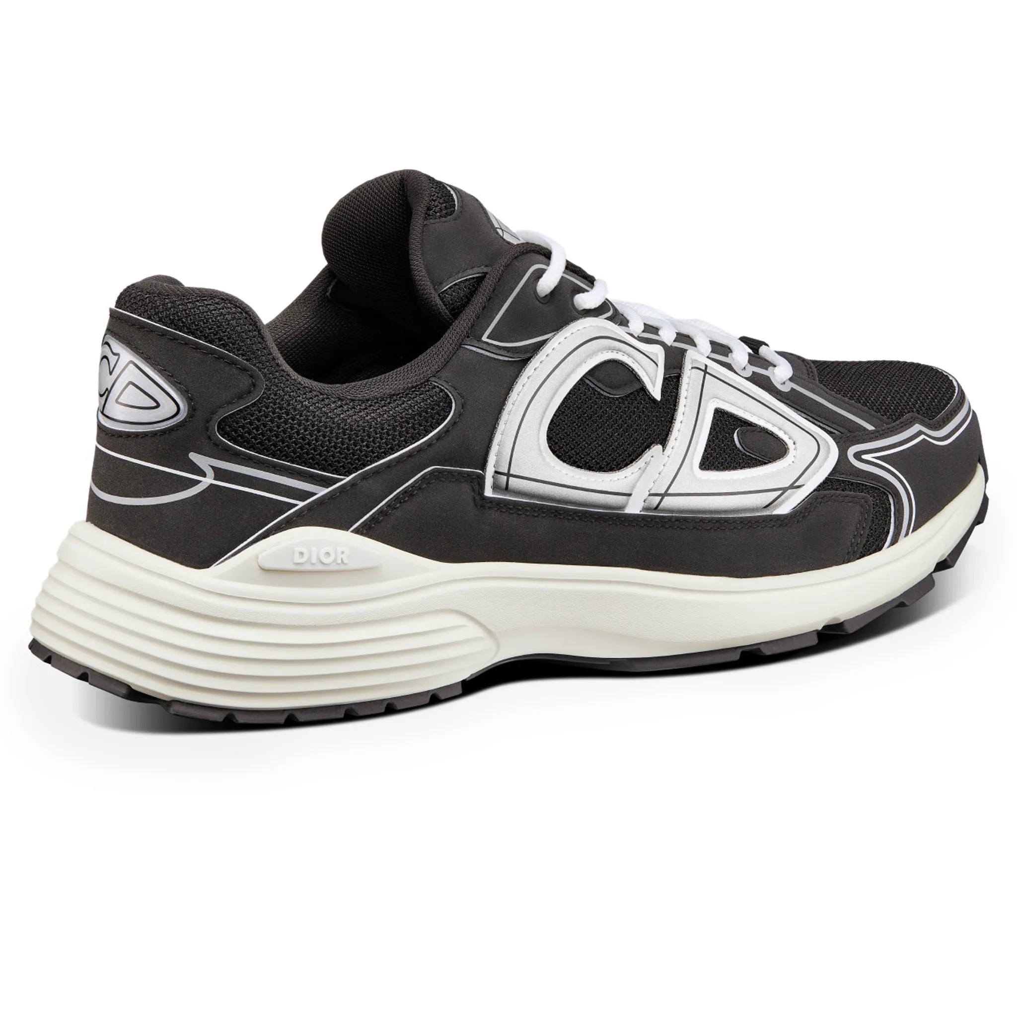B30 Mesh Black White Trainer