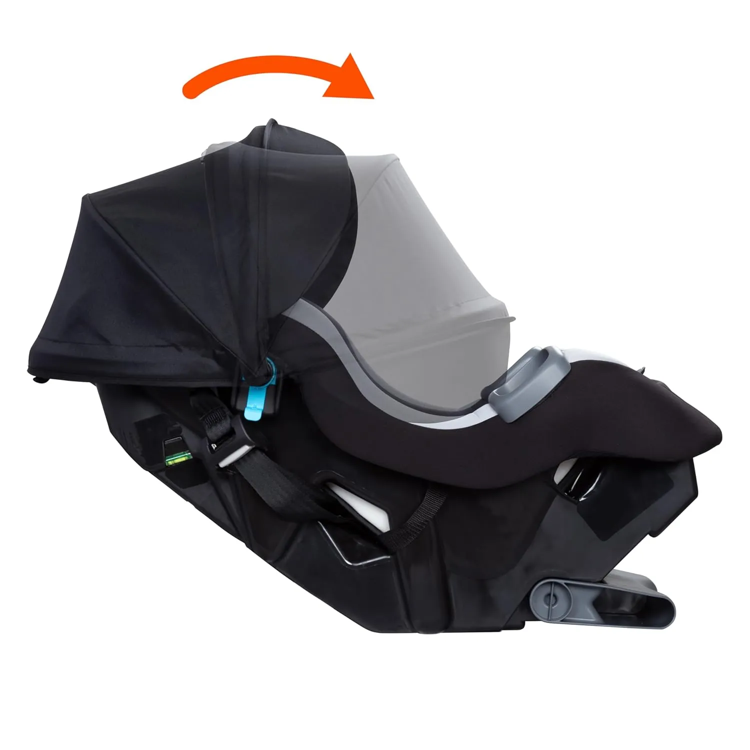 Baby Trend Trooper™ Plus 3-in-1 Convertible Car Seat with Canopy, Dash Twilight