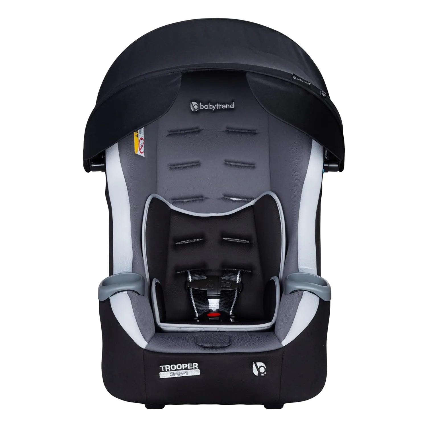 Baby Trend Trooper™ Plus 3-in-1 Convertible Car Seat with Canopy, Dash Twilight