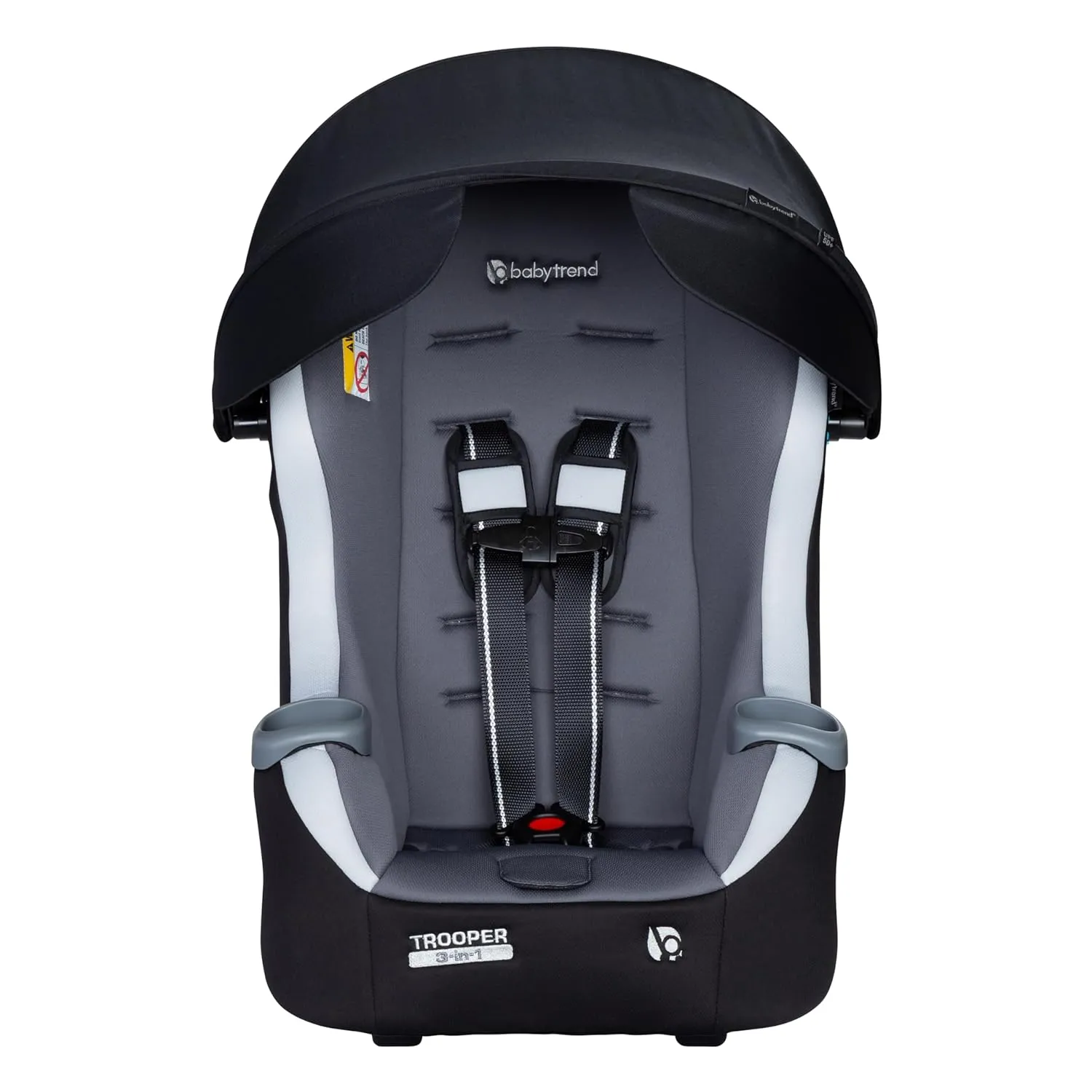 Baby Trend Trooper™ Plus 3-in-1 Convertible Car Seat with Canopy, Dash Twilight