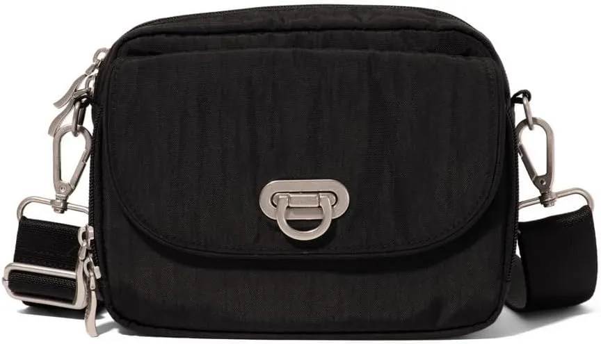 Baggallini Coastal Flip Lock Camera Bag Crossbody