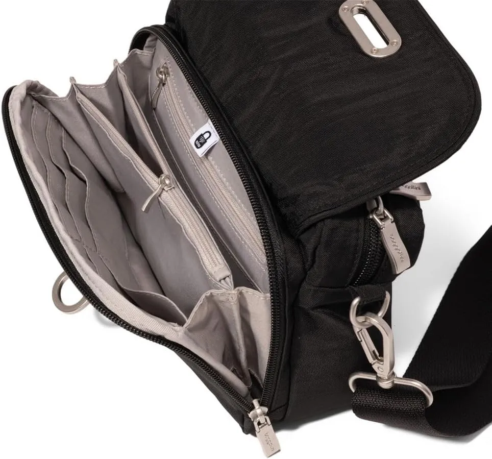 Baggallini Coastal Flip Lock Camera Bag Crossbody