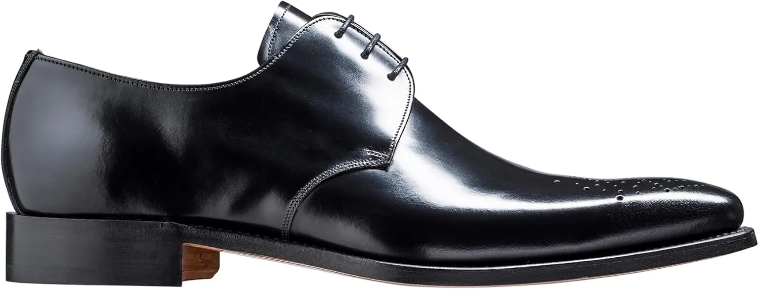 BARKER Darlington Men's Handmade Leather Derby Oxford Dress Shoes - Timeless Elegance & Superior Craftsmanship for Formal & Business Wear