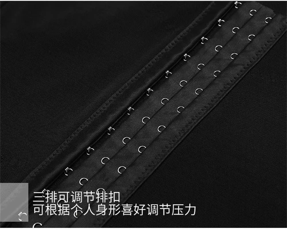 BaronHong Men Shapewear Slimming Body Shaper Compression Shirt Short Sleeve Top Underwear for Tummy Control Waist Trainer