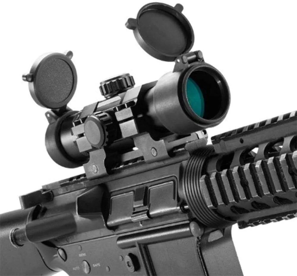 Barska AC12144 1x30 Compact 7" Red/Green Dot Sight with Mount