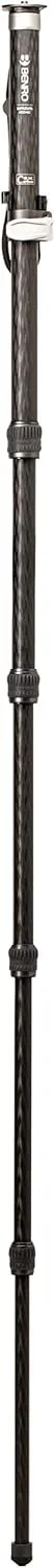 Benro MSD46C SupaDupa Monopod, 72" max Height, Waterproof Twist Locks, Carbon Fiber, Spiked Foot, CNC machined Aluminum flip Lock (MSD46C)