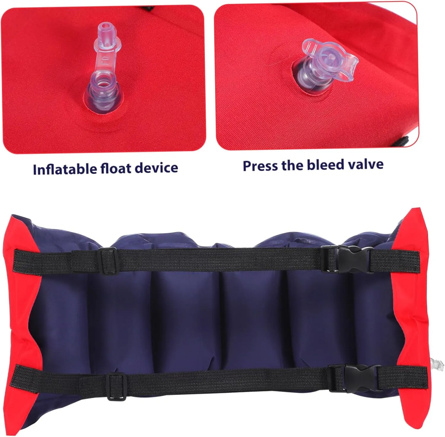 BESPORTBLE Buoyancy Swimming Ring Waist Belt Swim Floating Belt Inflatable Swim Belt Swim Training Belt Swimming