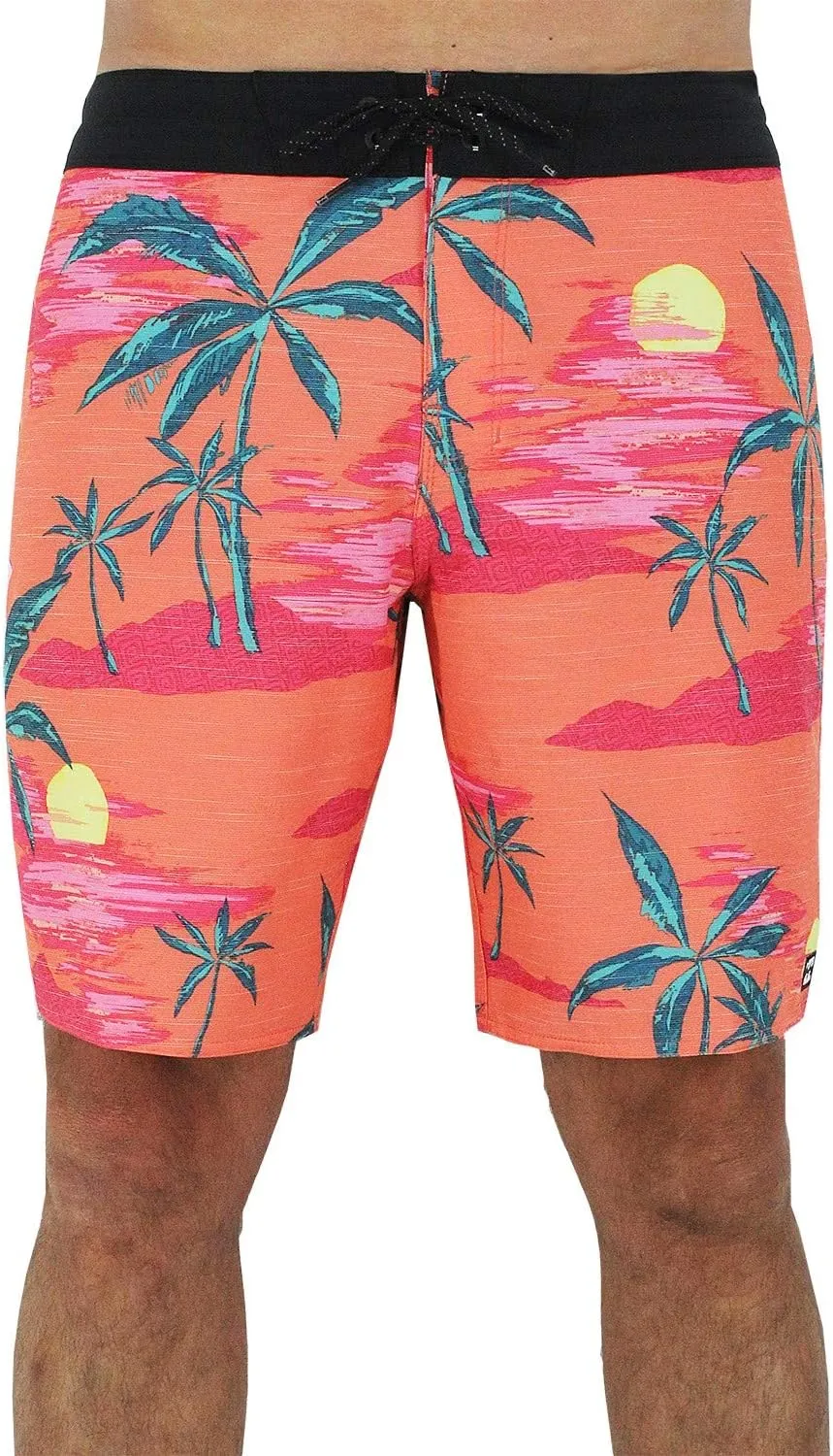 Billabong Men's Sundays Pro Boardshort, 4-Way Performance Stretch, 19 Inch Outseam