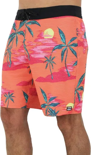 Billabong Men's Sundays Pro Boardshort, 4-Way Performance Stretch, 19 Inch Outseam