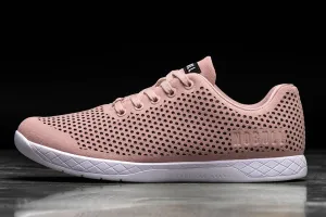BLUSH WHITE SUEDE TRAINER (MEN'S)