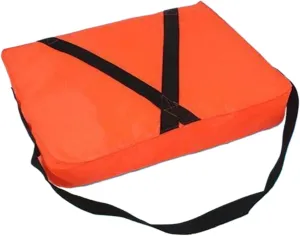 Boat Throwable Flotation Device – USCG Approved Type IV Rescue Cushion | High-Buoyancy Foam Safety Aid with Strap | Durable Marine Throw Preserver, Comfortable Utility Seat for Kayaks, Canoes, Pools