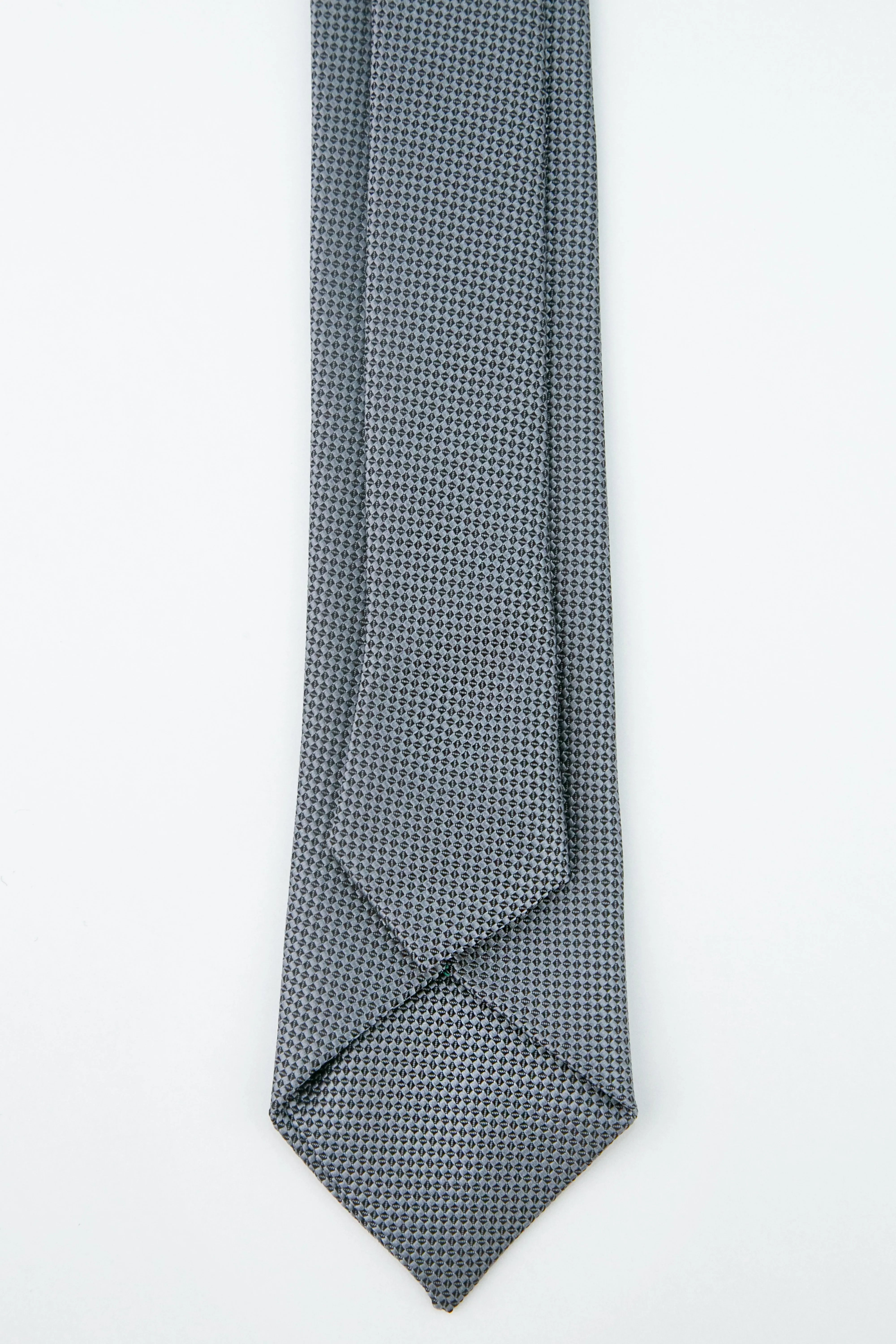 Boys' Oxford Weave Slim Tie Formal Neckwear - Slate Blue