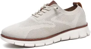 Breeze Shoes for Men Comfortable Oxfords Lace-Up Lightweight Casual Walking wearbreeze Urban Dress Shoes Breathable Upper