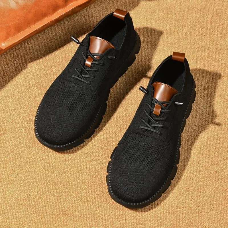 Breeze Shoes for Men Lightweight Casual Fashion Walking Shoes Comfortable Oxford Mens Business Classic Urban Dress