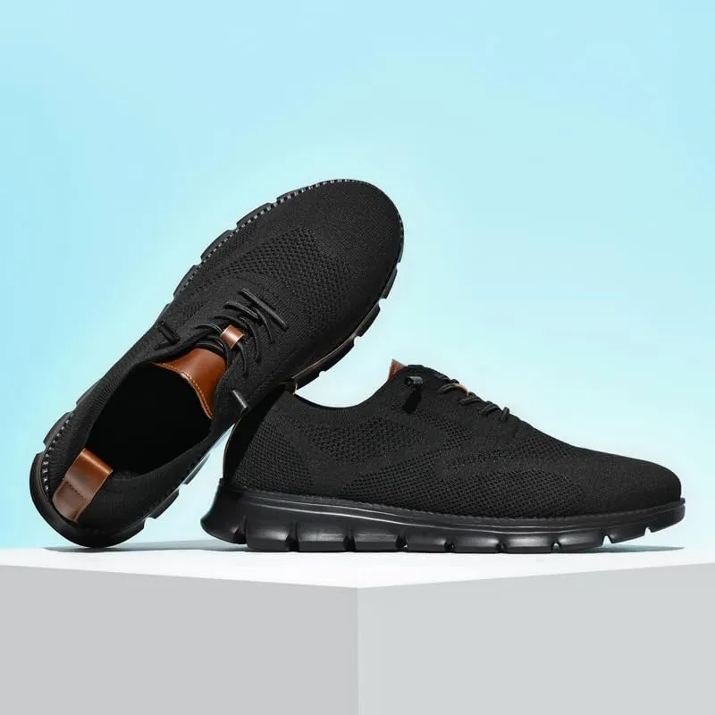 Breeze Shoes for Men Lightweight Casual Fashion Walking Shoes Comfortable Oxford Mens Business Classic Urban Dress