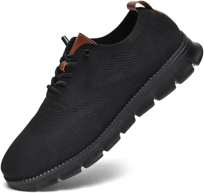 Breeze Shoes for Men Lightweight Casual Fashion Walking Shoes Comfortable Oxford Mens Business Classic Urban Dress