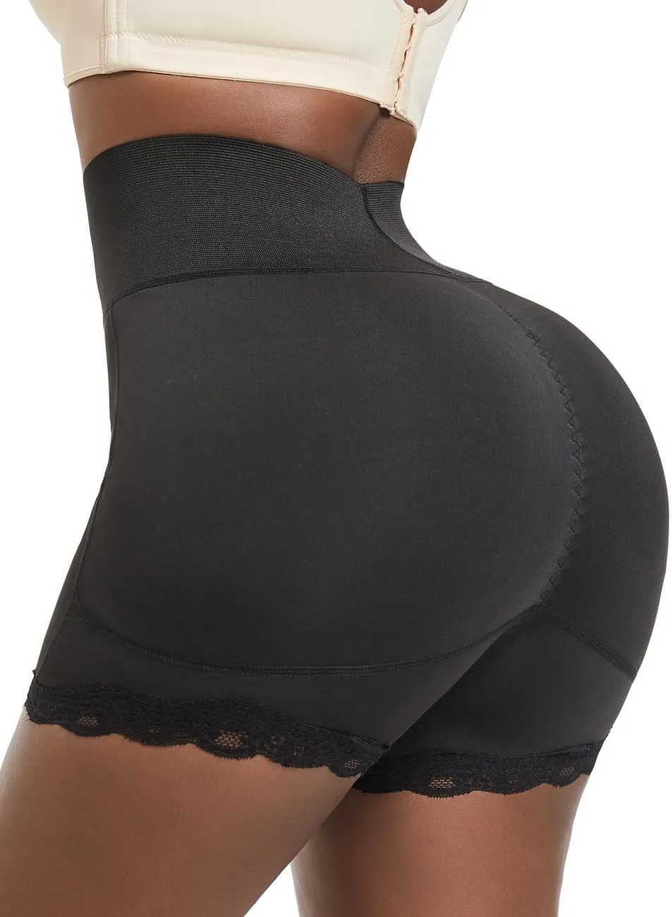 Butt Lifting Shapewear Underwear Padded Fake Booty Shorts Waist Trainer Body Shaper Hips Lifter Pads Panties