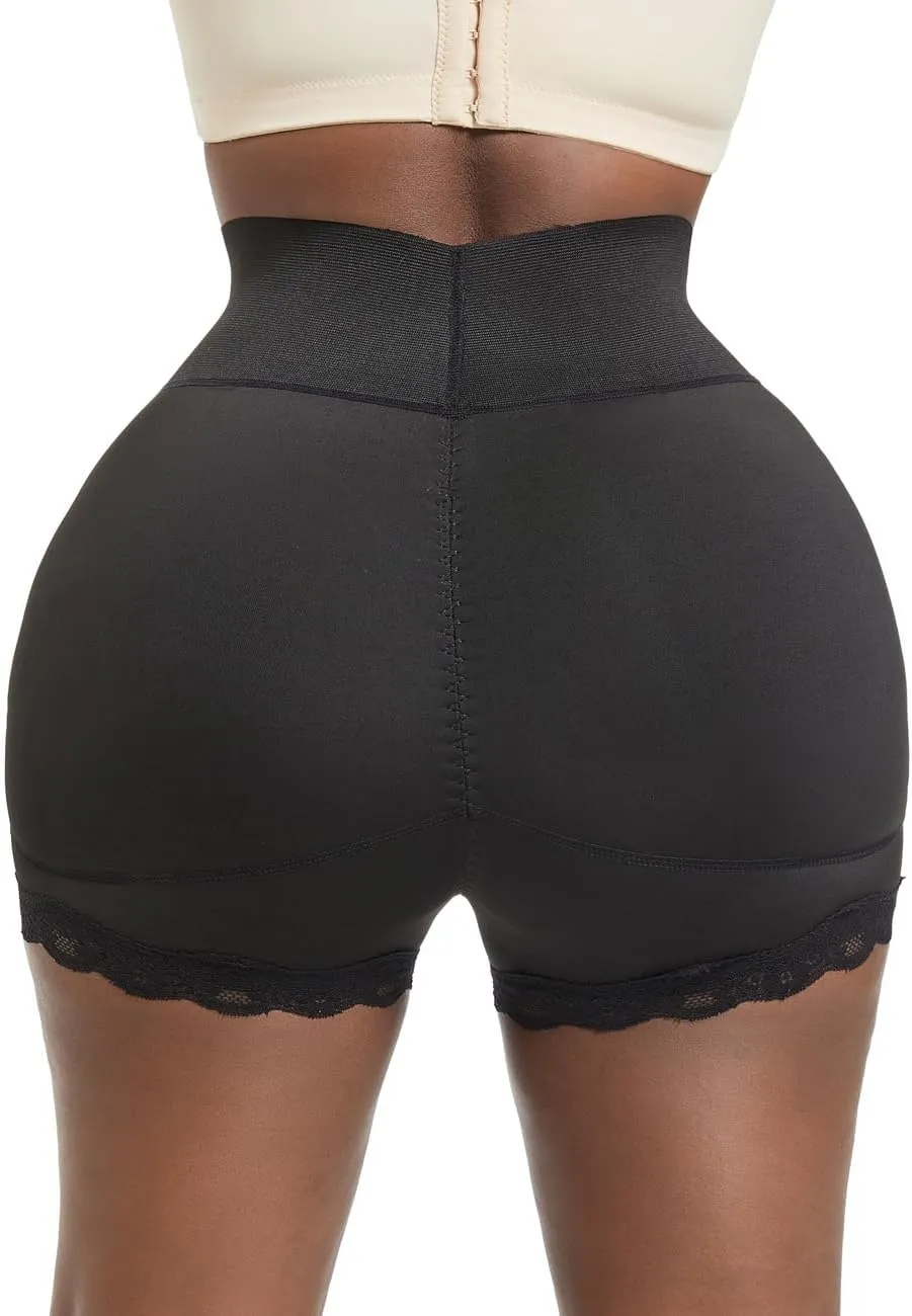 Butt Lifting Shapewear Underwear Padded Fake Booty Shorts Waist Trainer Body Shaper Hips Lifter Pads Panties