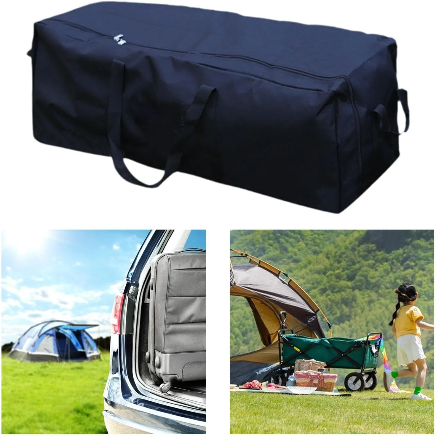 Camping Storage Bag Extra Large Duffle Bag Practical Waterproof Sports Equipment Bag Luggage Bag for Hiking Travel Trekking