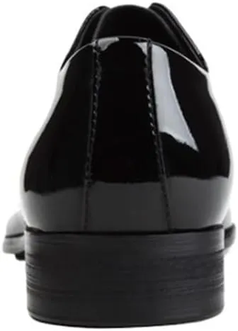Cap Toe Oxfords Lace Up Dress Shoes Anti-Slip Block Heel Comfortable Fashion for Formal Business Wedding