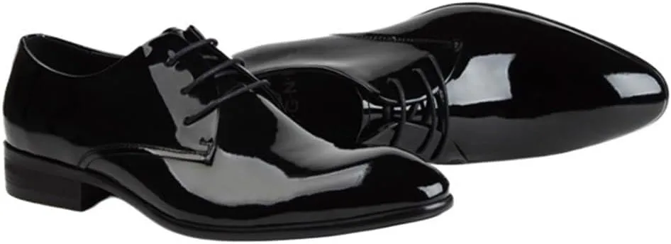 Cap Toe Oxfords Lace Up Dress Shoes Anti-Slip Block Heel Comfortable Fashion for Formal Business Wedding