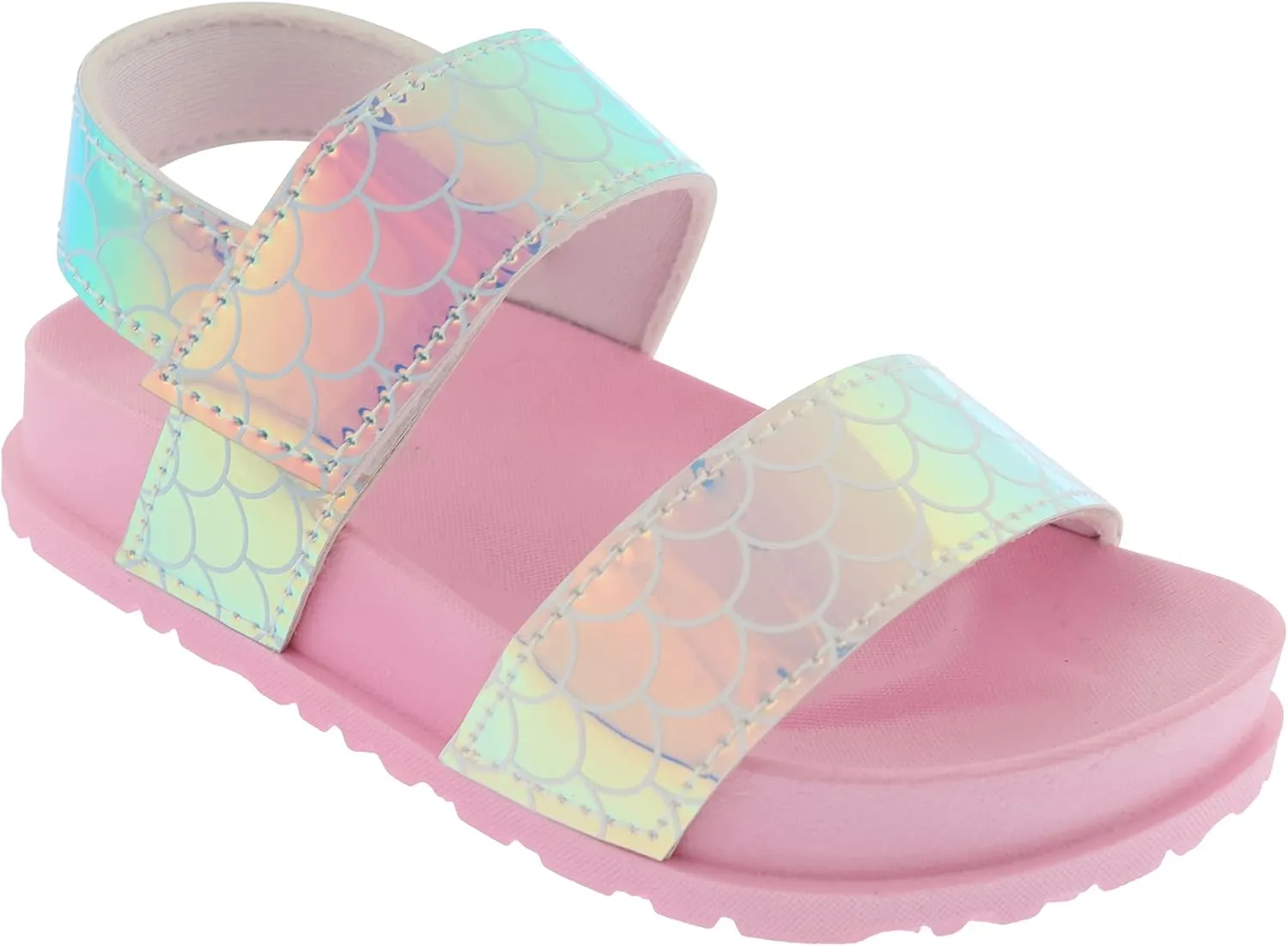 Capelli New York Toddler Girl Jelly Thong Flip Flop with Backstrap