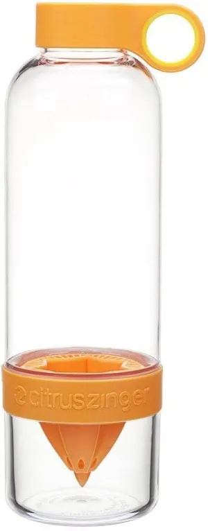 Citrus Zinger Infuser Bottle For Fresh, Nutrient Rich Water - 28oz BPA Free