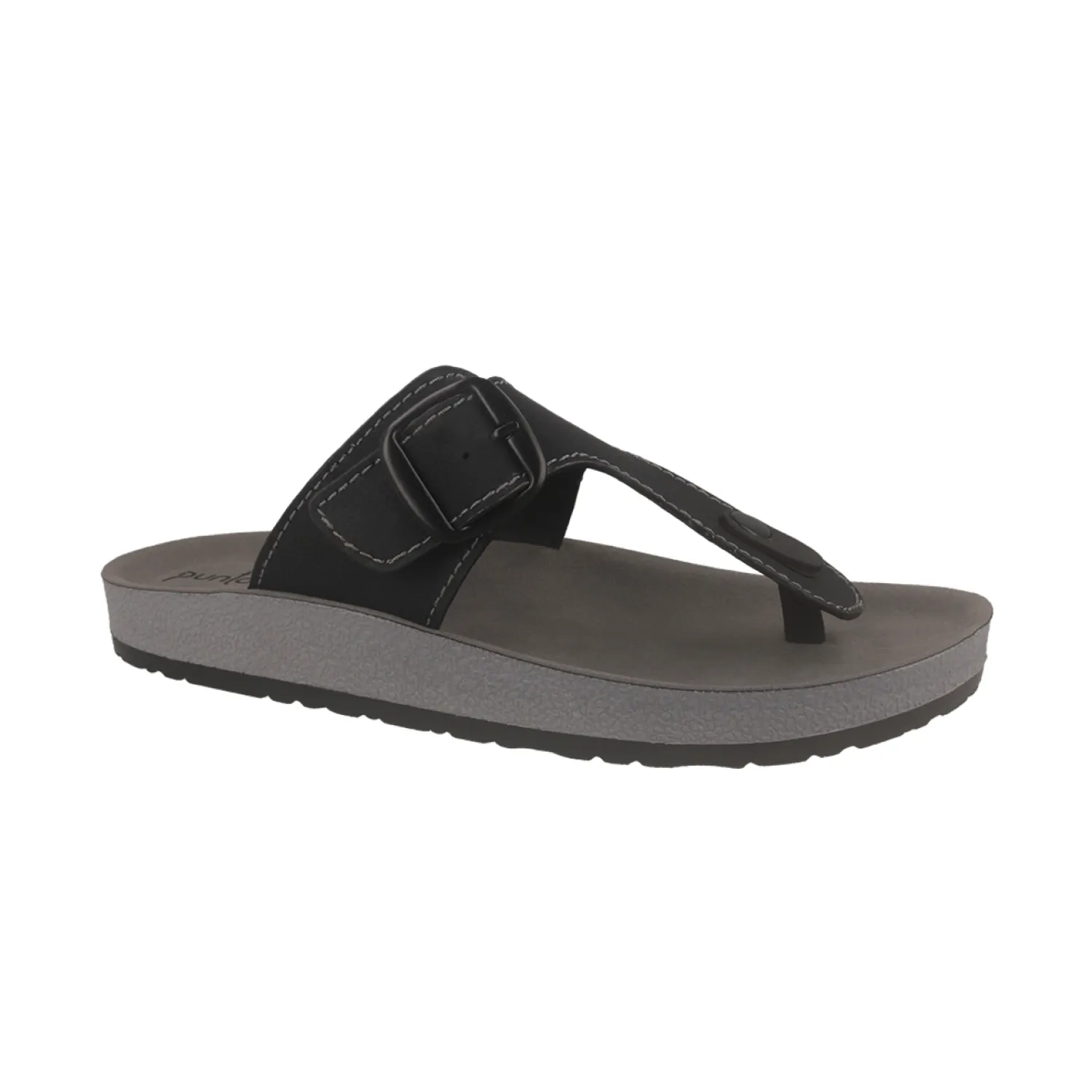 CK02-Lightweight Men’s Casual Flip-flop with Padded Footbed
