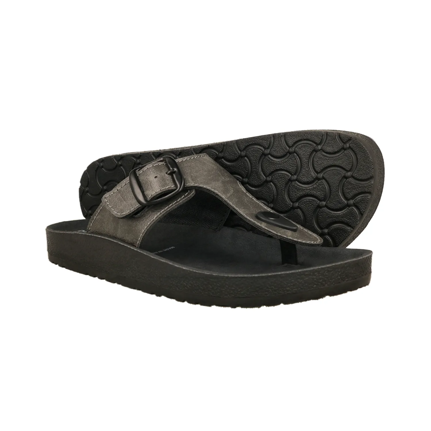 CK02-Lightweight Men’s Casual Flip-flop with Padded Footbed