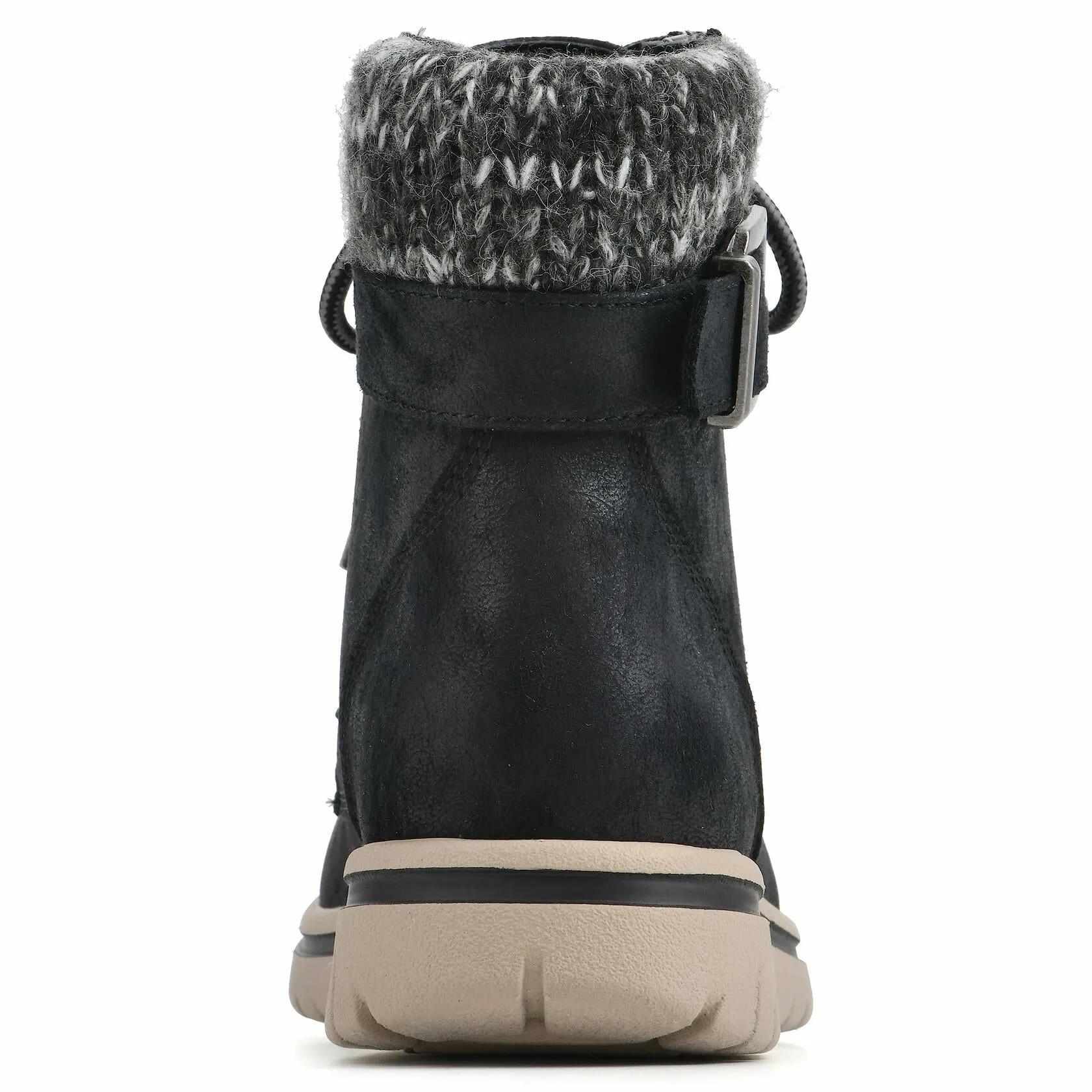 CLIFFS BY WHITE MOUNTAIN Women's Shoes Hearten City Hiker Boot, Black/Fabric, 9 - Like New