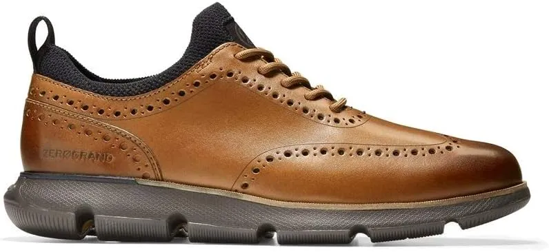 Cole Haan Mens 4.Zerogrand Oxford British Tan/Java 10.5 D - Medium