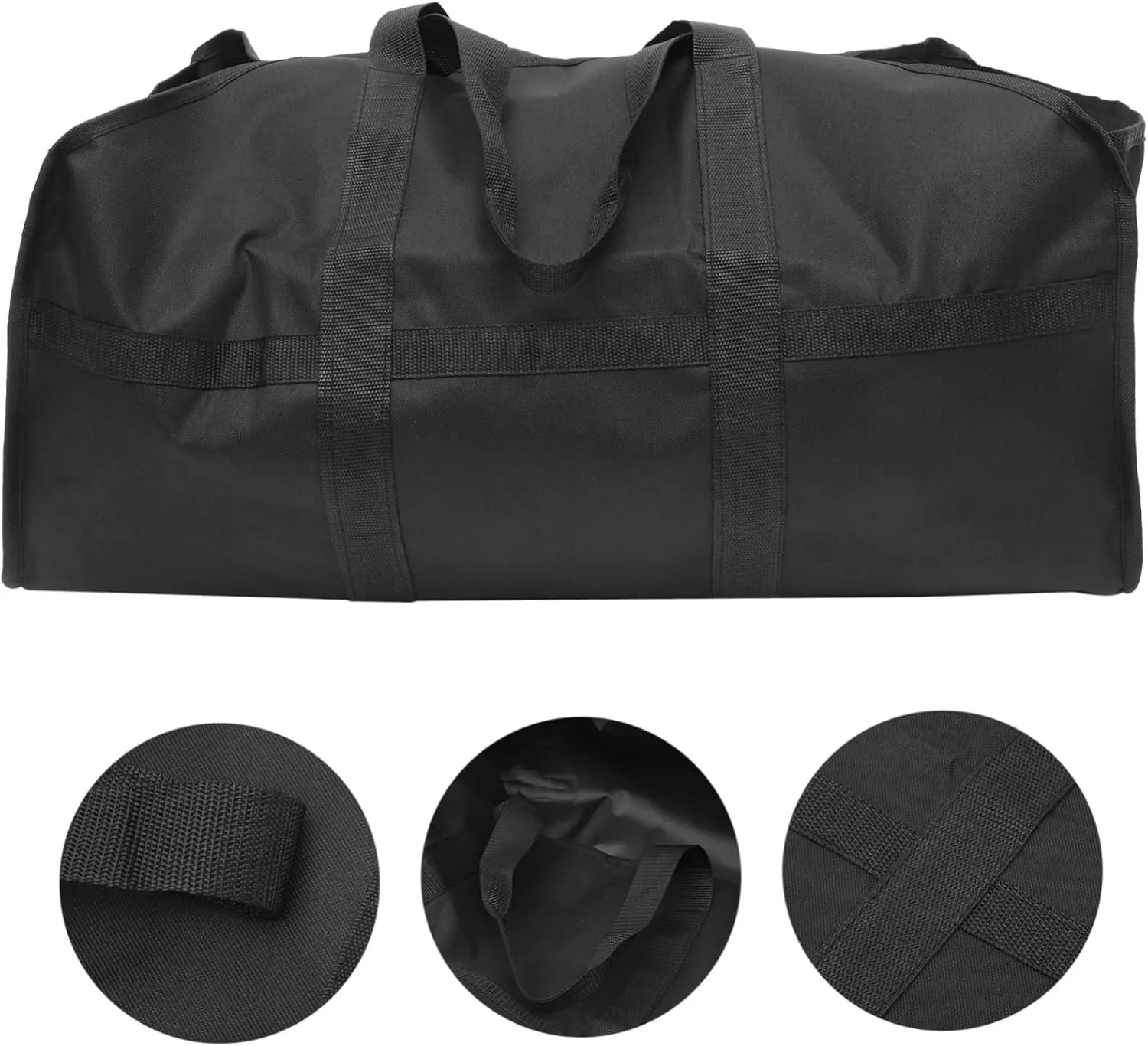 Collapsible Firewood Storage Pouch Oxford Cloth Logging Pack for Tote Bags Trolley Sleeve