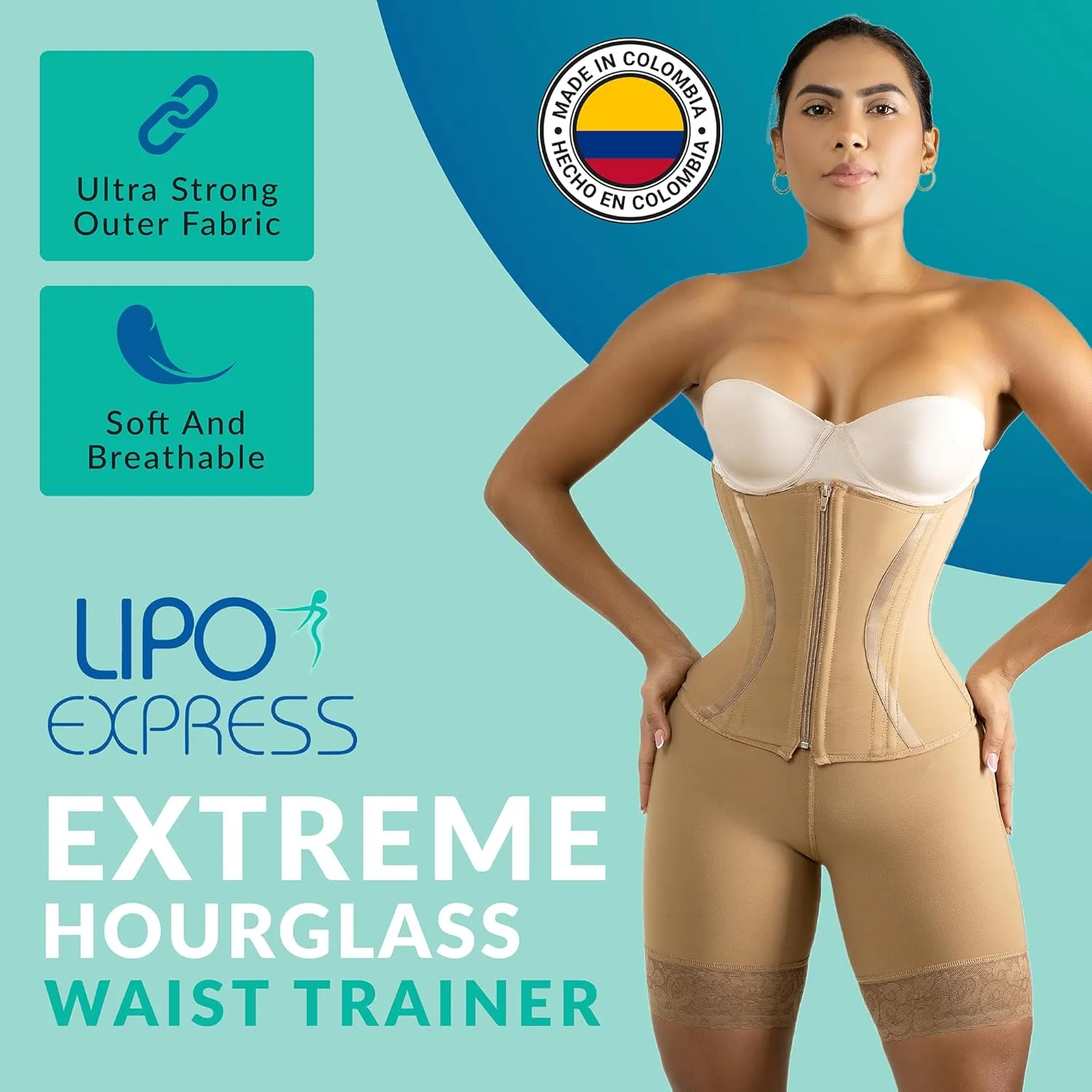 Colombian Hourglass Waist Trainer Corset