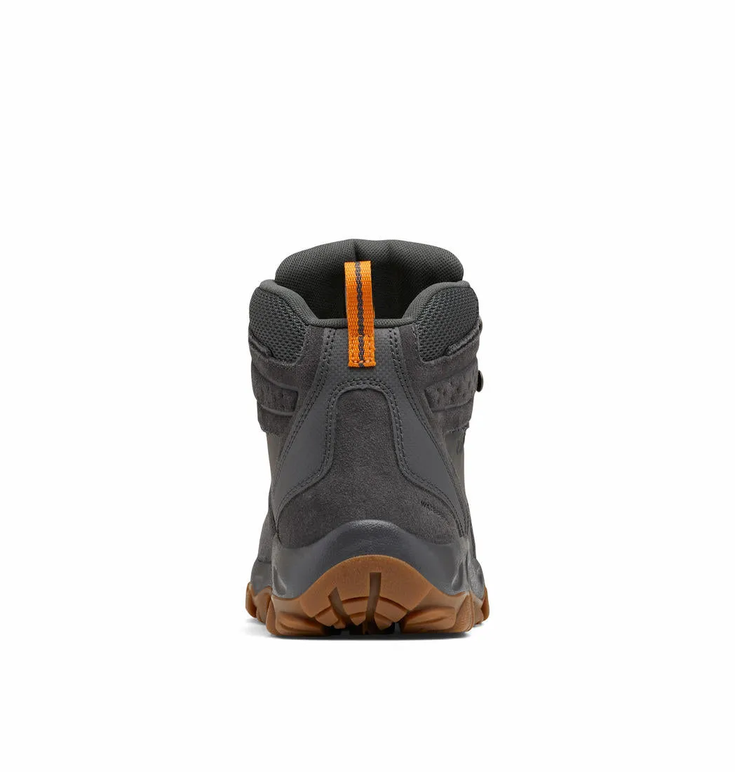 Columbia Mens Grey NEWTON RIDGE PLUS II SUEDE WP