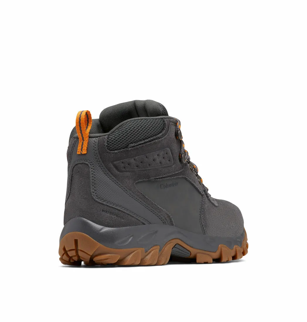 Columbia Mens Grey NEWTON RIDGE PLUS II SUEDE WP